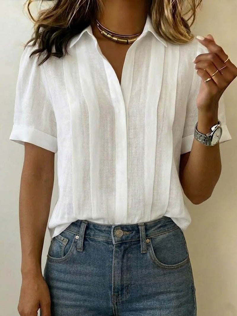 Juliette short sleeve blouse