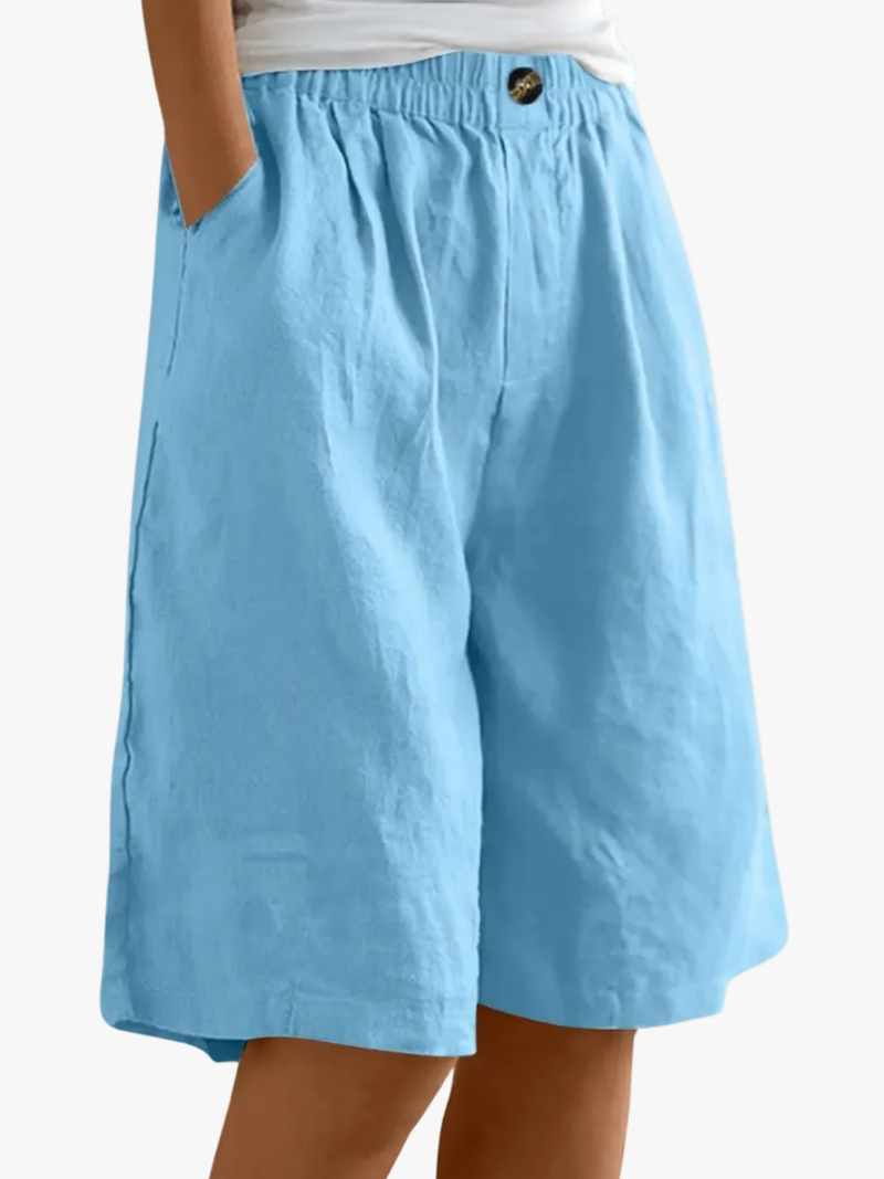 Tamsin | Easy Denim Shorts