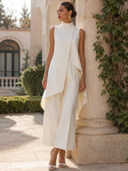 Priya two piece asymmetric set