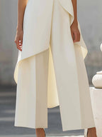 Priya two piece asymmetric set