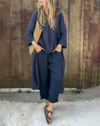Kaia | Breezy Linen Two Piece Set