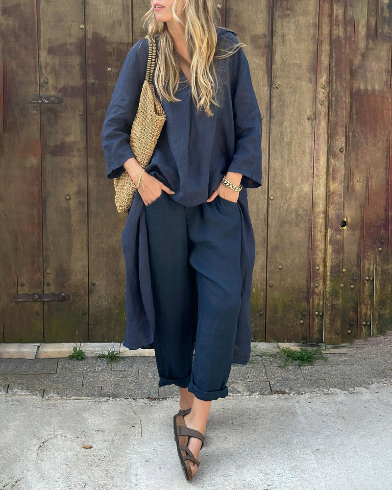 Kaia | Breezy Linen Two Piece Set