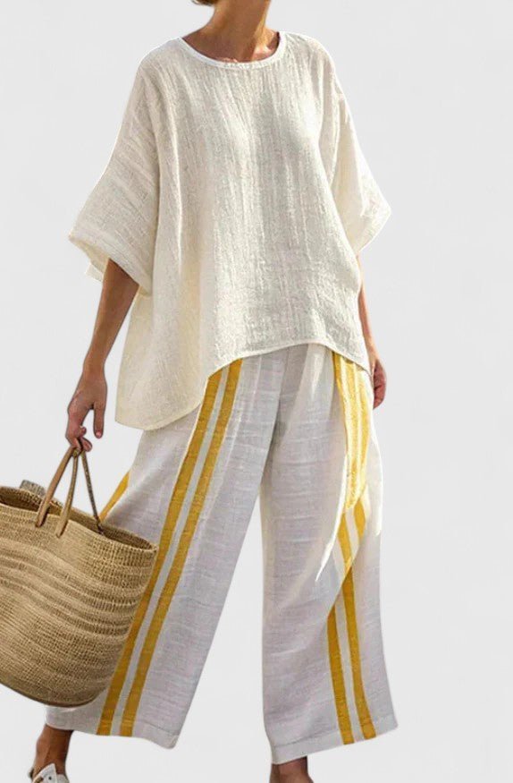 Liora two piece linen mix oversized set – image 7