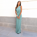 Mallory one shoulder maxi dress