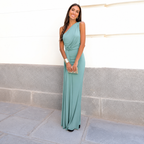 Mallory one shoulder maxi dress