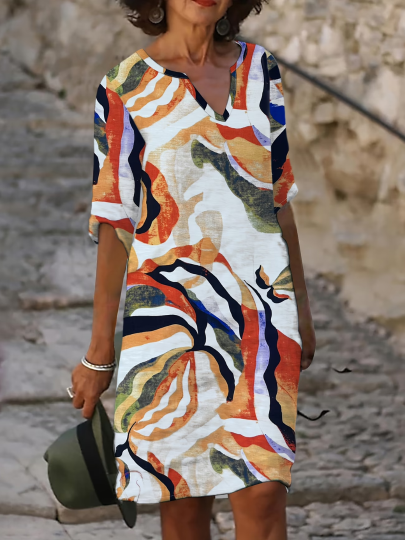 Mireille printed summer dress – image 6