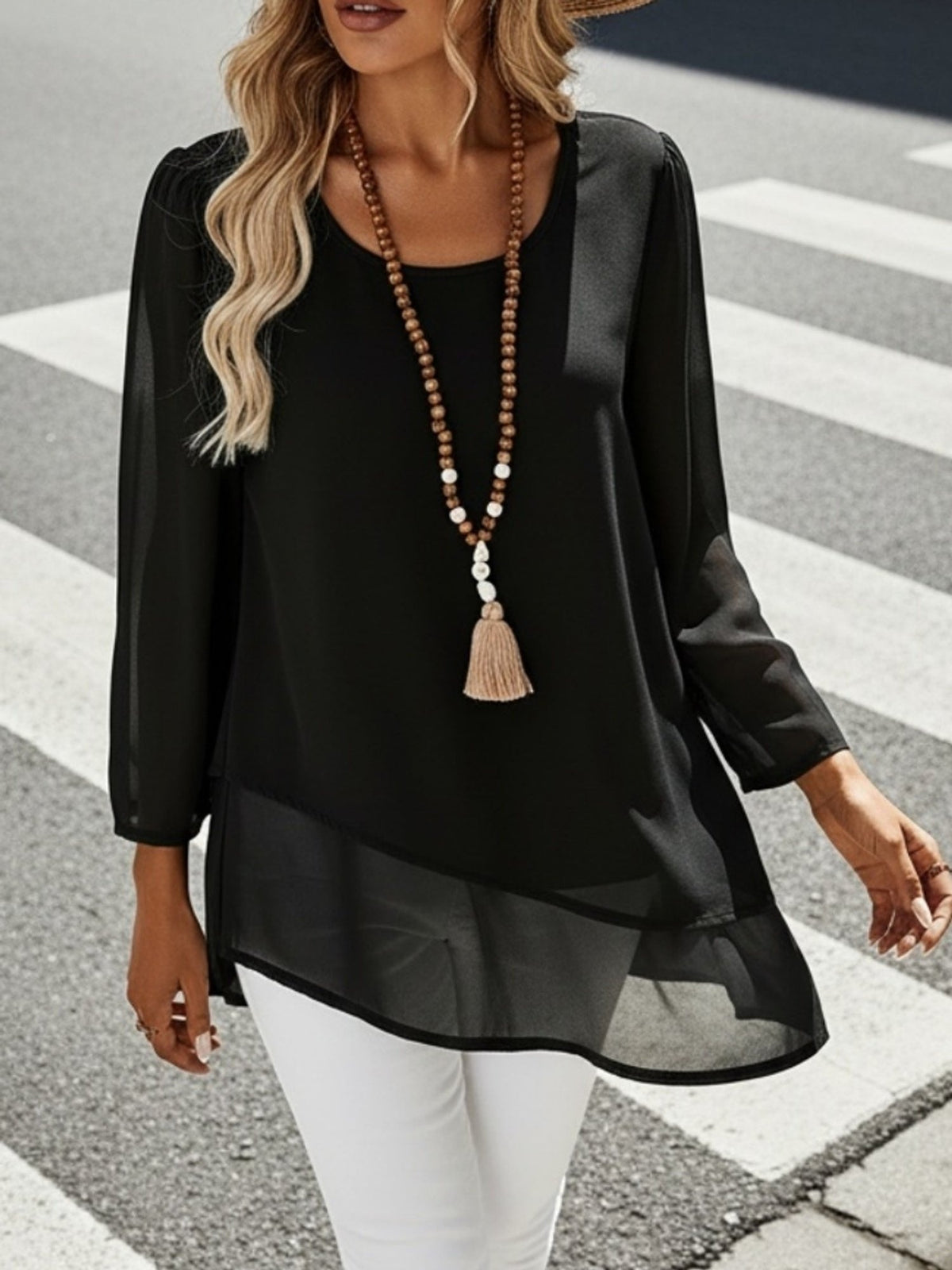 Ariana layered blouse – image 7