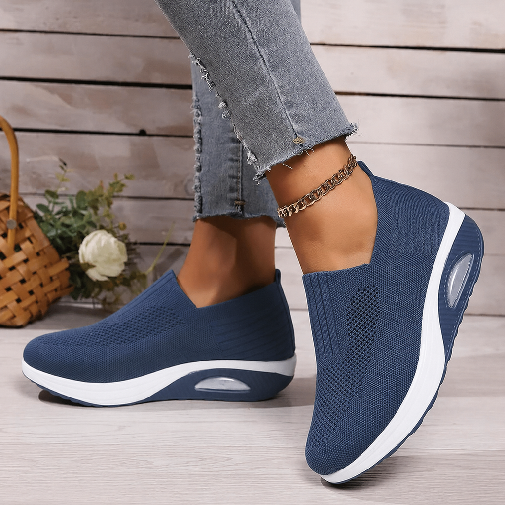 Nell | Graceful White Sneakers