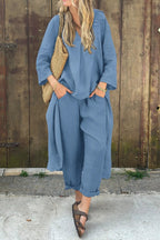 Kaia | Breezy Linen Two Piece Set