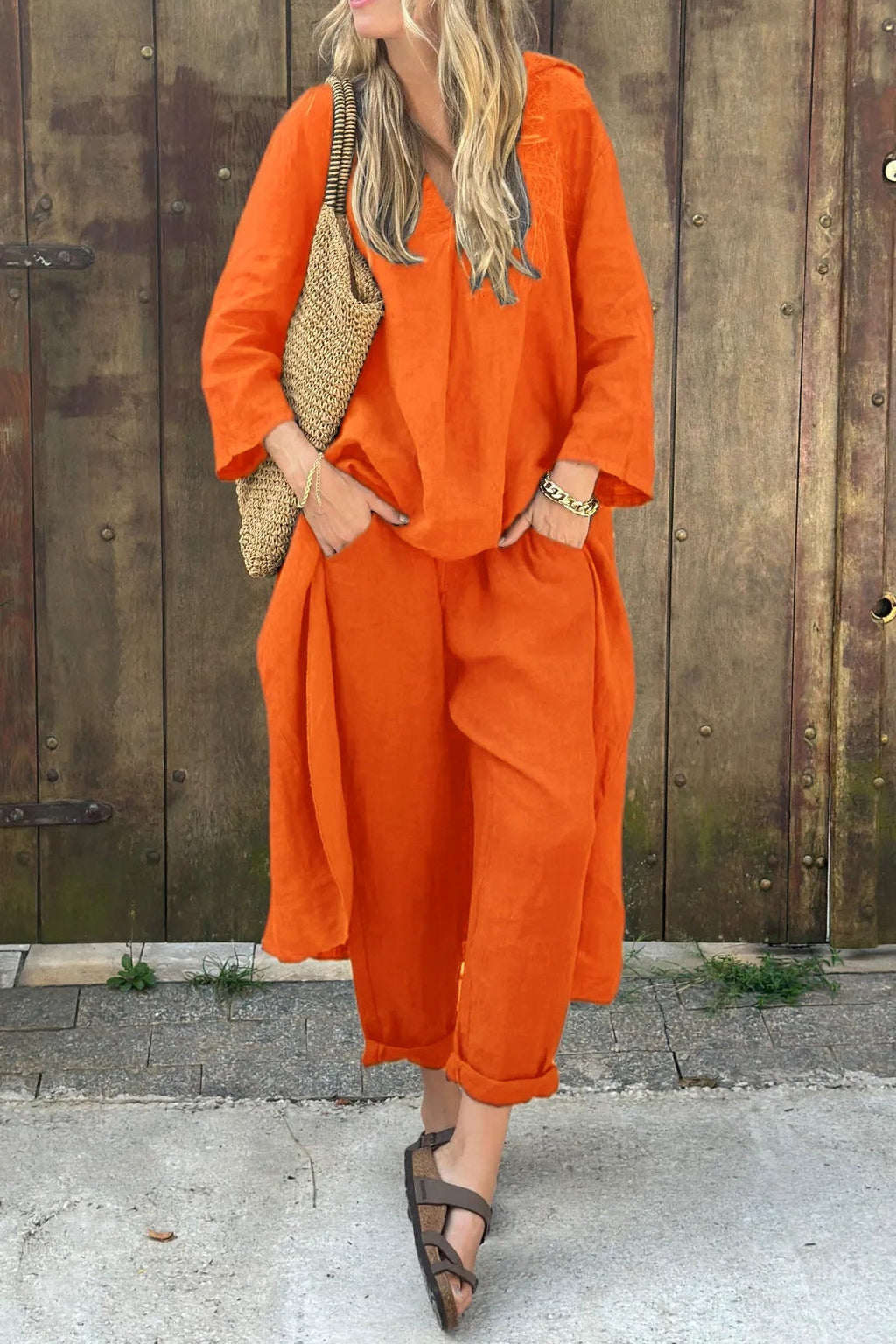 Kaia | Breezy Linen Two Piece Set