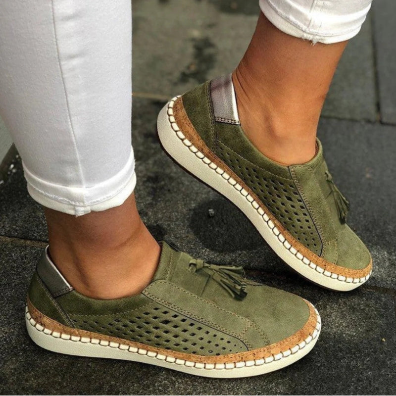 Renata | Understated White Sneakers
