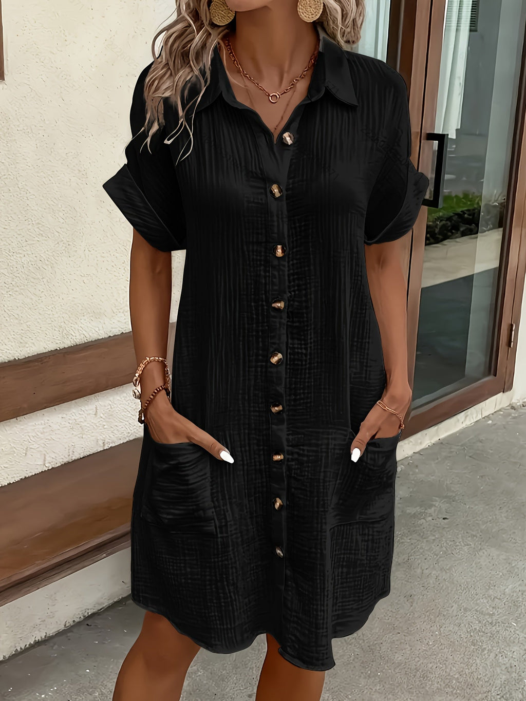 Aurore vintage shirt dress – image 5