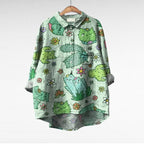 Catalina printed long sleeve blouse – image 9