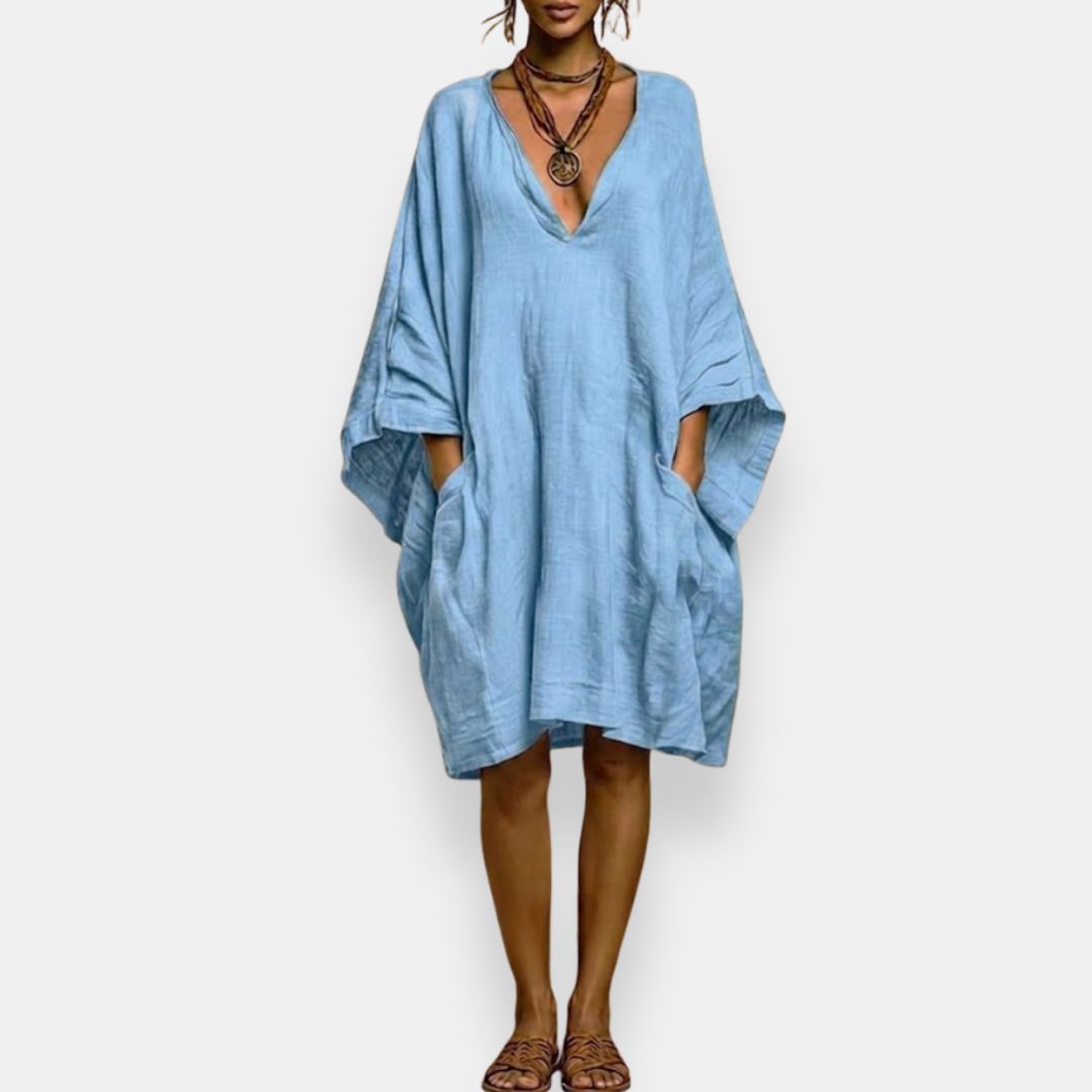 Kaia oversized boho maxi dress – image 4