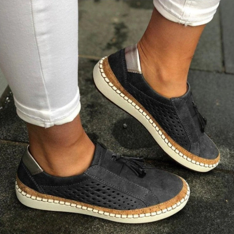Renata | Understated White Sneakers