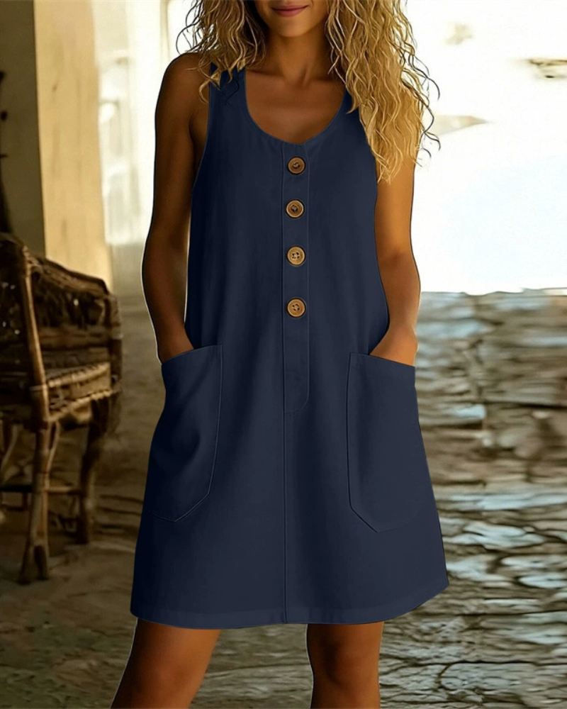 Talia | Simple Midi Dress
