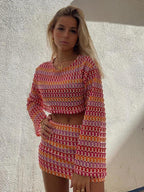 Katharina two piece flowing wide leg set – image 4