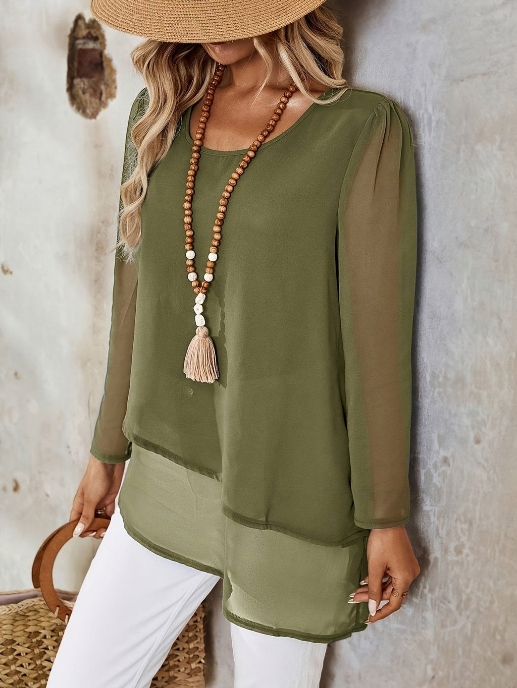 Ariana layered blouse – image 10