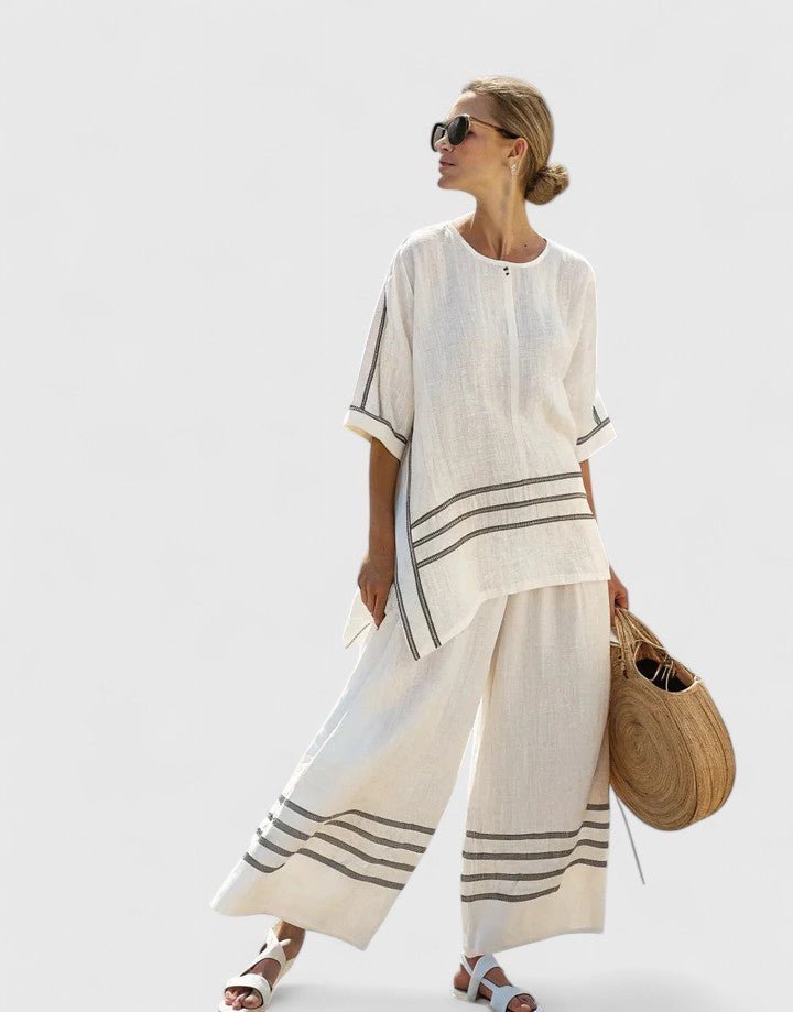 Liora two piece linen mix oversized set – image 9