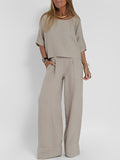 Leona two piece relaxed co-ord set