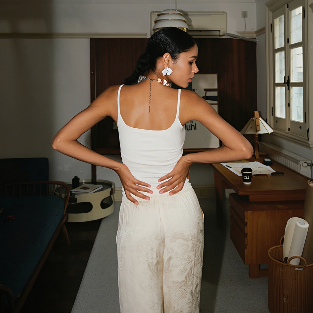 Deborah cami top, front view