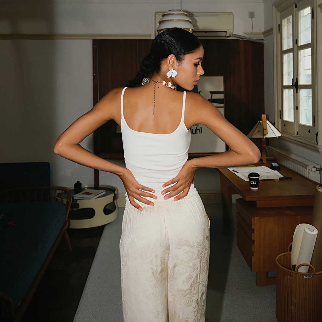 Deborah cami top, front view