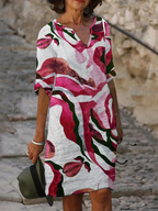 Mireille printed summer dress – image 4