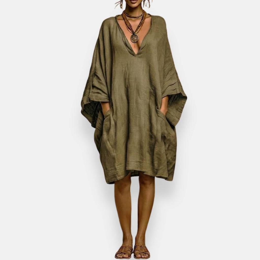 Kaia oversized boho maxi dress – image 6