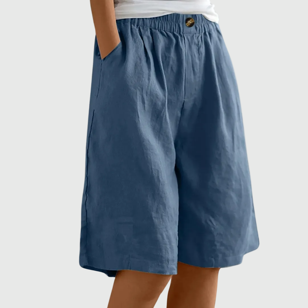 Tamsin | Easy Denim Shorts