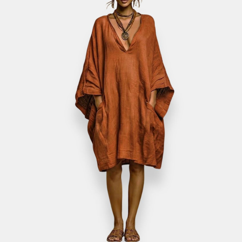 Kaia oversized boho maxi dress – image 5