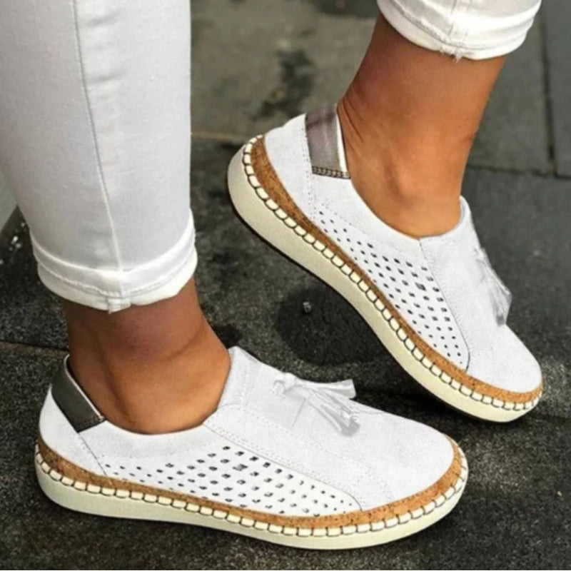 Renata | Understated White Sneakers