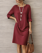 Amelie airy midi dress