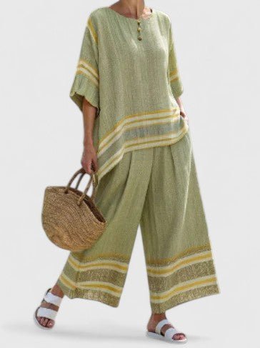 Liora two piece linen mix oversized set – image 6