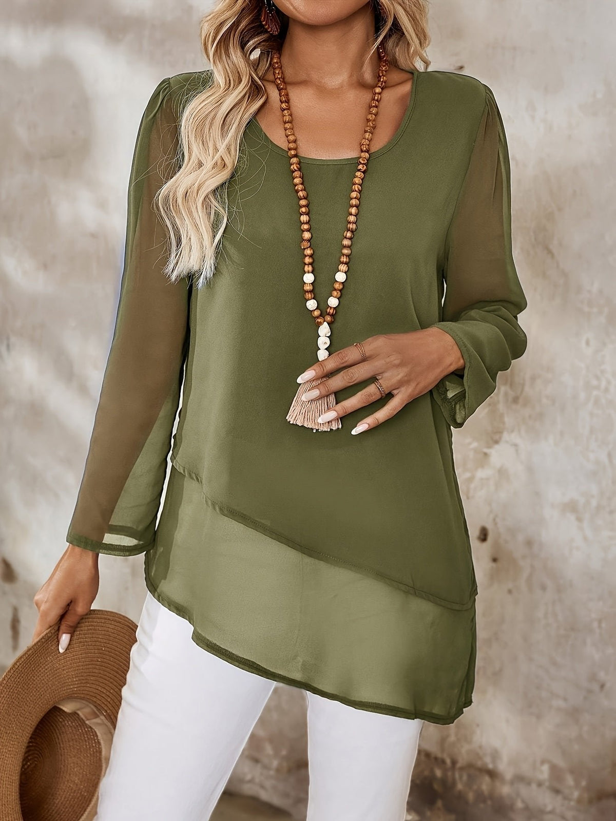 Ariana layered blouse – image 9