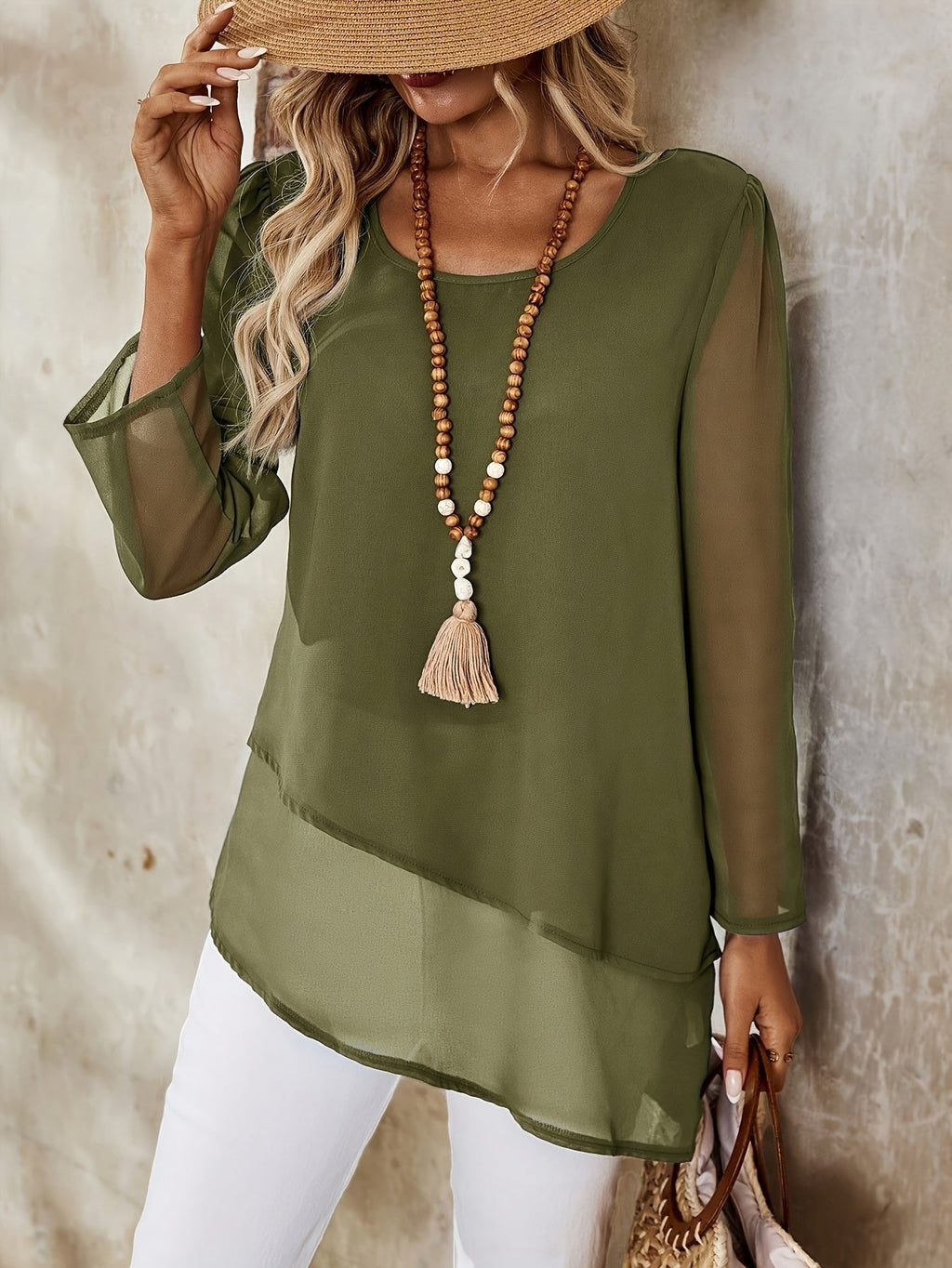 Ariana layered blouse – image 2
