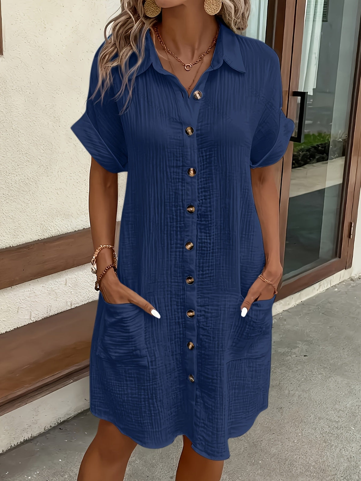 Aurore vintage shirt dress – image 10