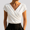 Adaline v neck wrap blouse