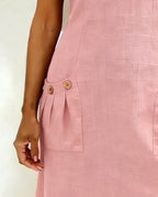 Noor midi dress with zip pockets – image 22