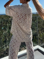 Elaina two piece lace detail set – image 3