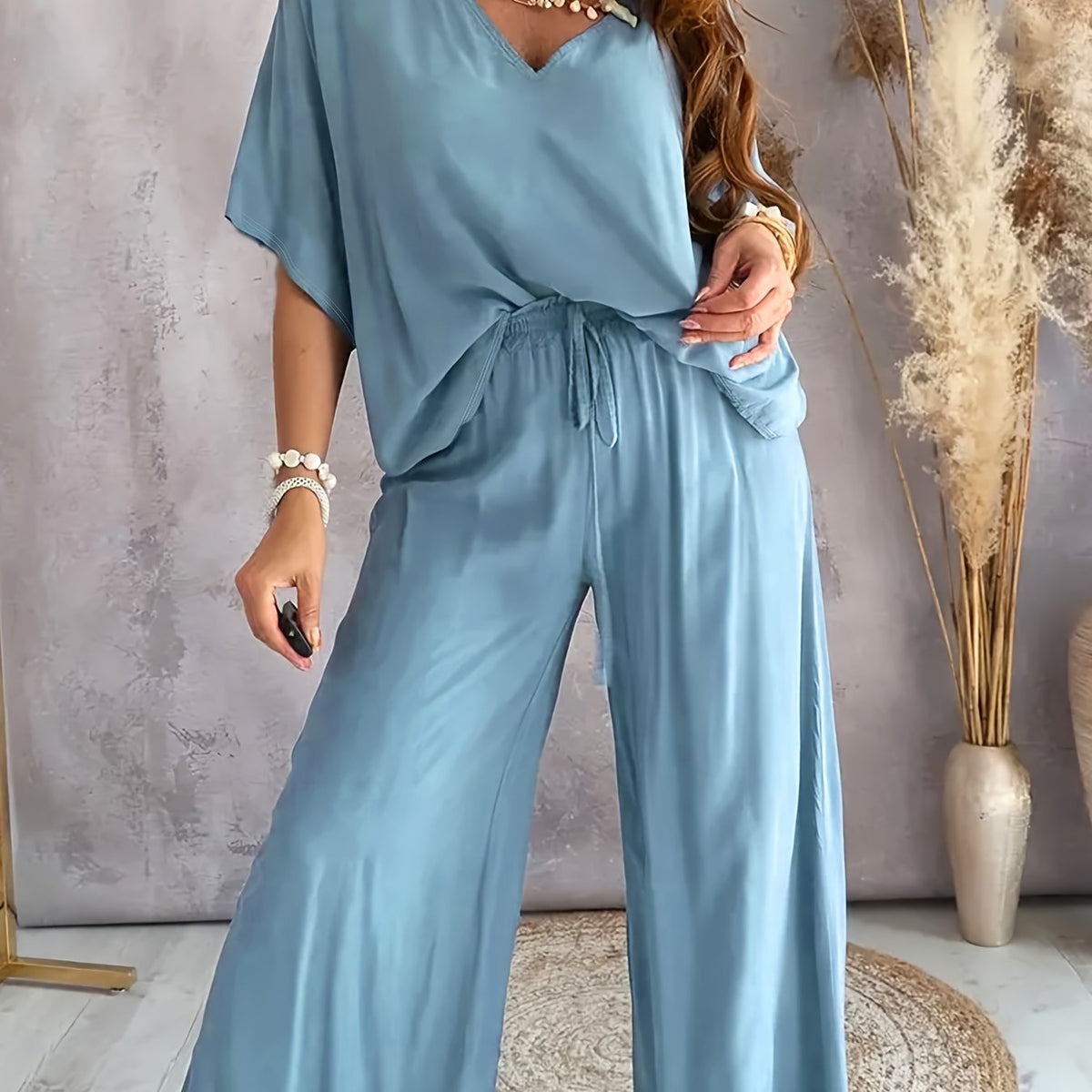 Lucie two piece V neck set – image 8