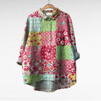 Catalina printed long sleeve blouse – image 10