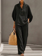 Adelina two piece batwing sleeve set – image 5