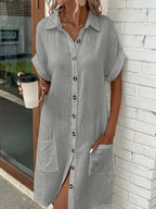 Aurore vintage shirt dress – image 9