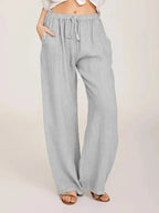 Quinn | Soft Wide Leg Trousers