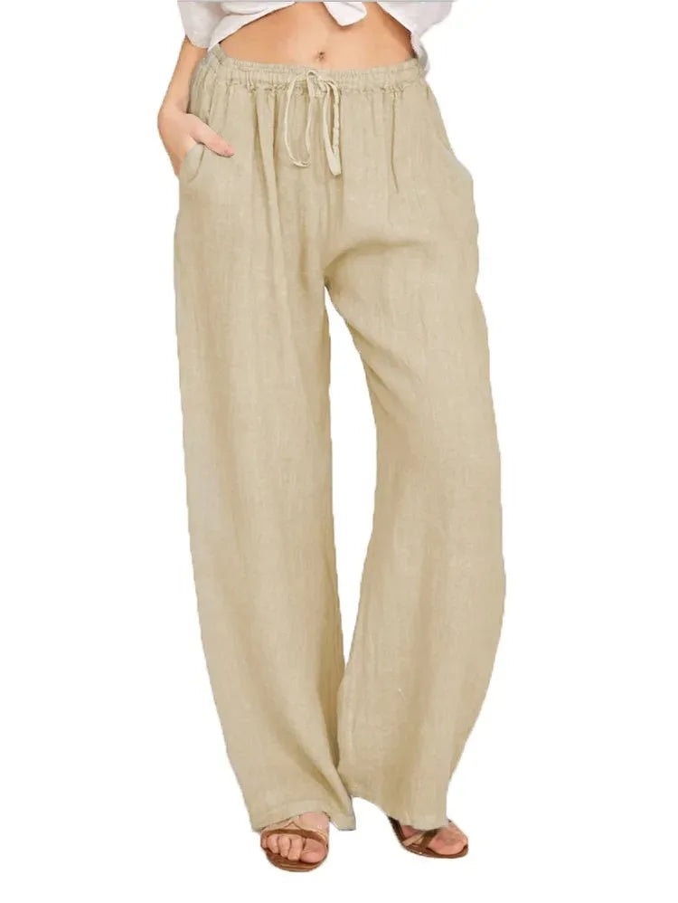 Quinn | Soft Wide Leg Trousers