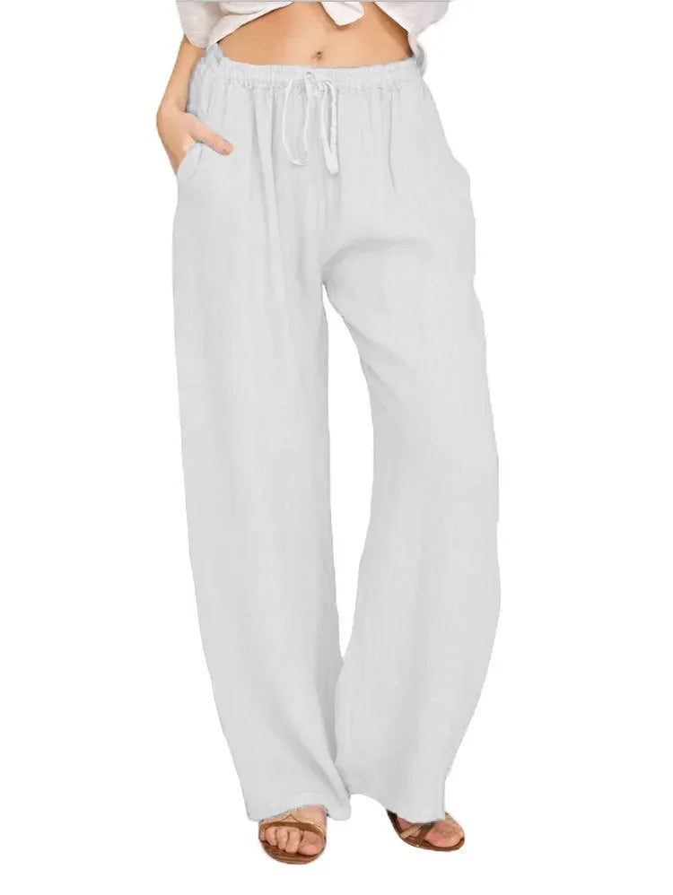 Quinn | Soft Wide Leg Trousers