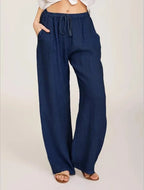 Quinn | Soft Wide Leg Trousers