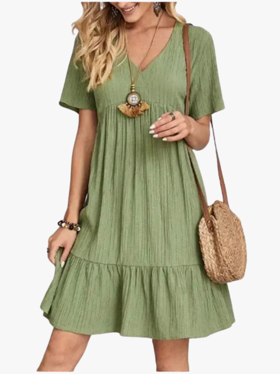 Sidonie flattering day dress