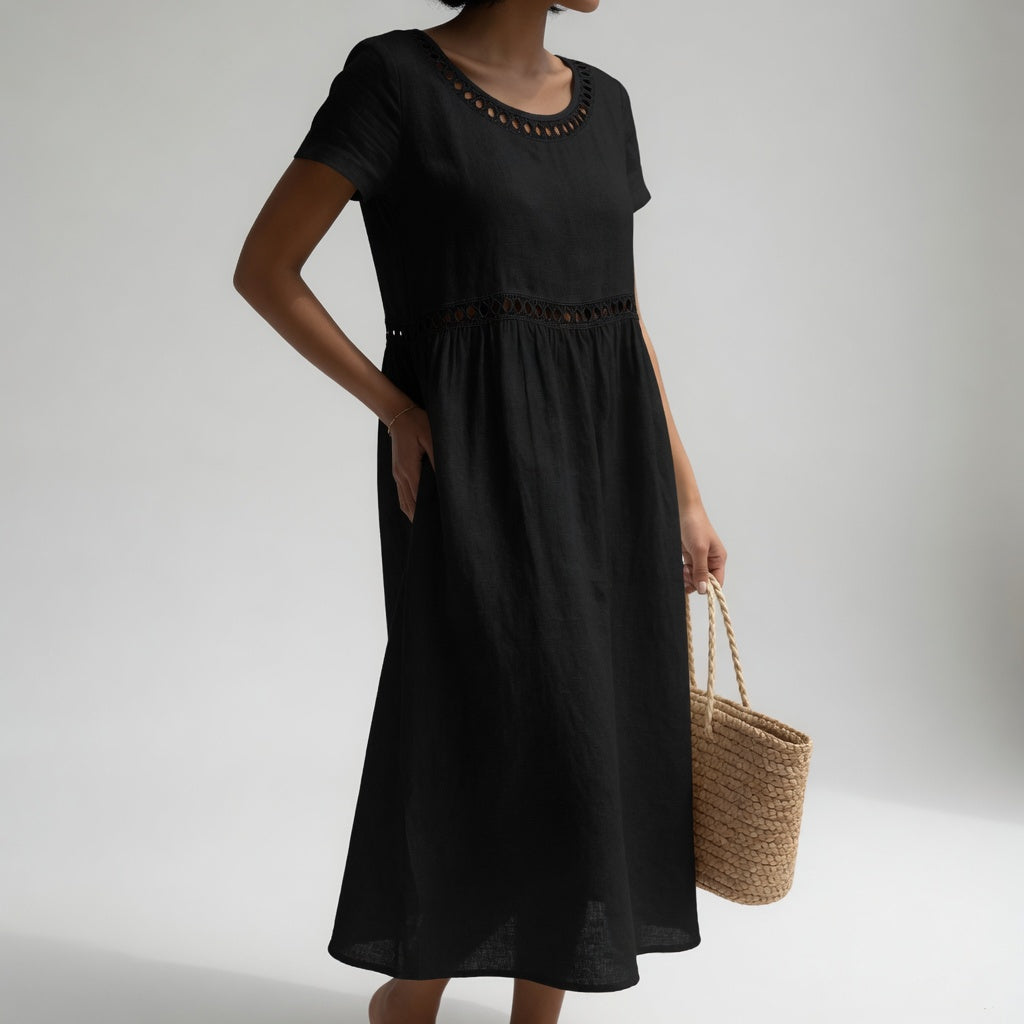 Ilaria embroidered midi dress – image 2