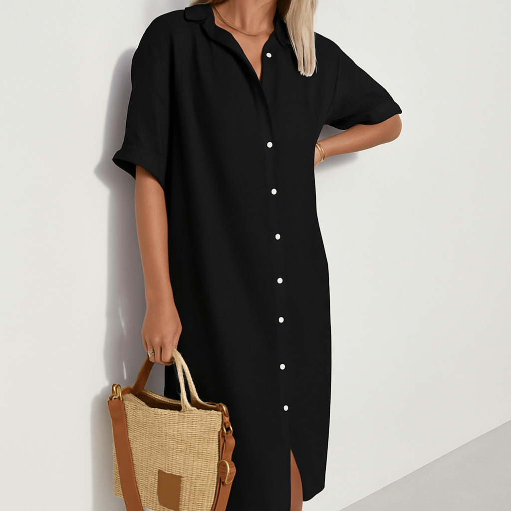 Delphine classic shirt dress – image 2